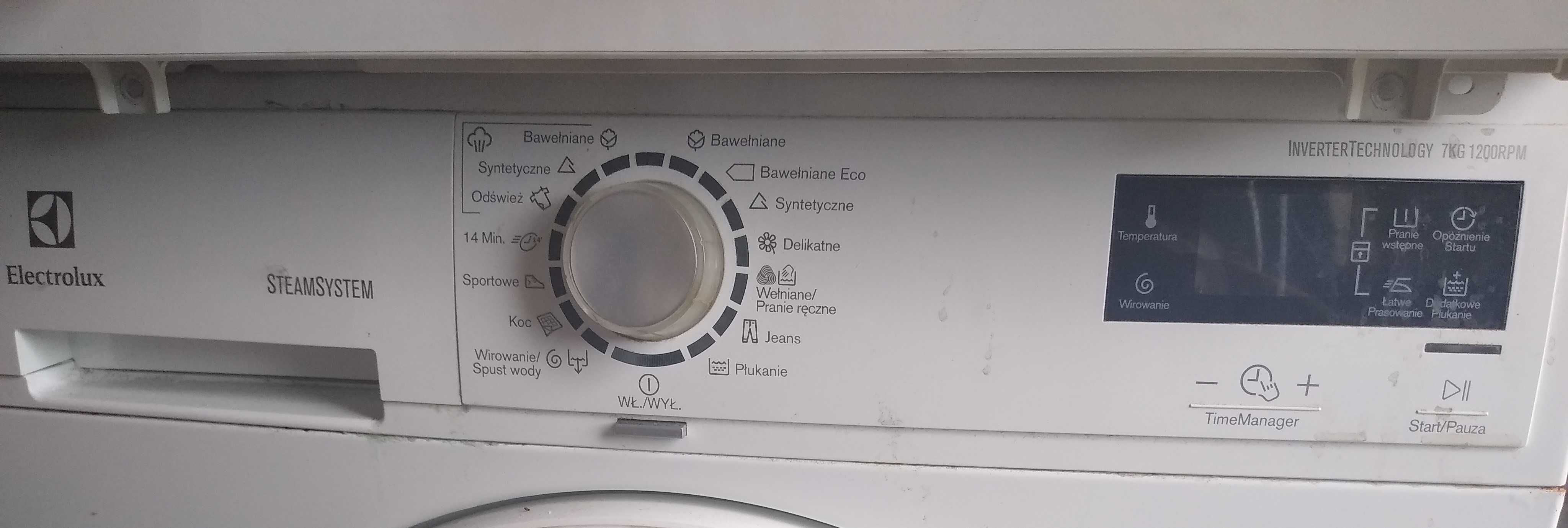 Pralka electrolux EWF 1276GDW lekko uszkodzona