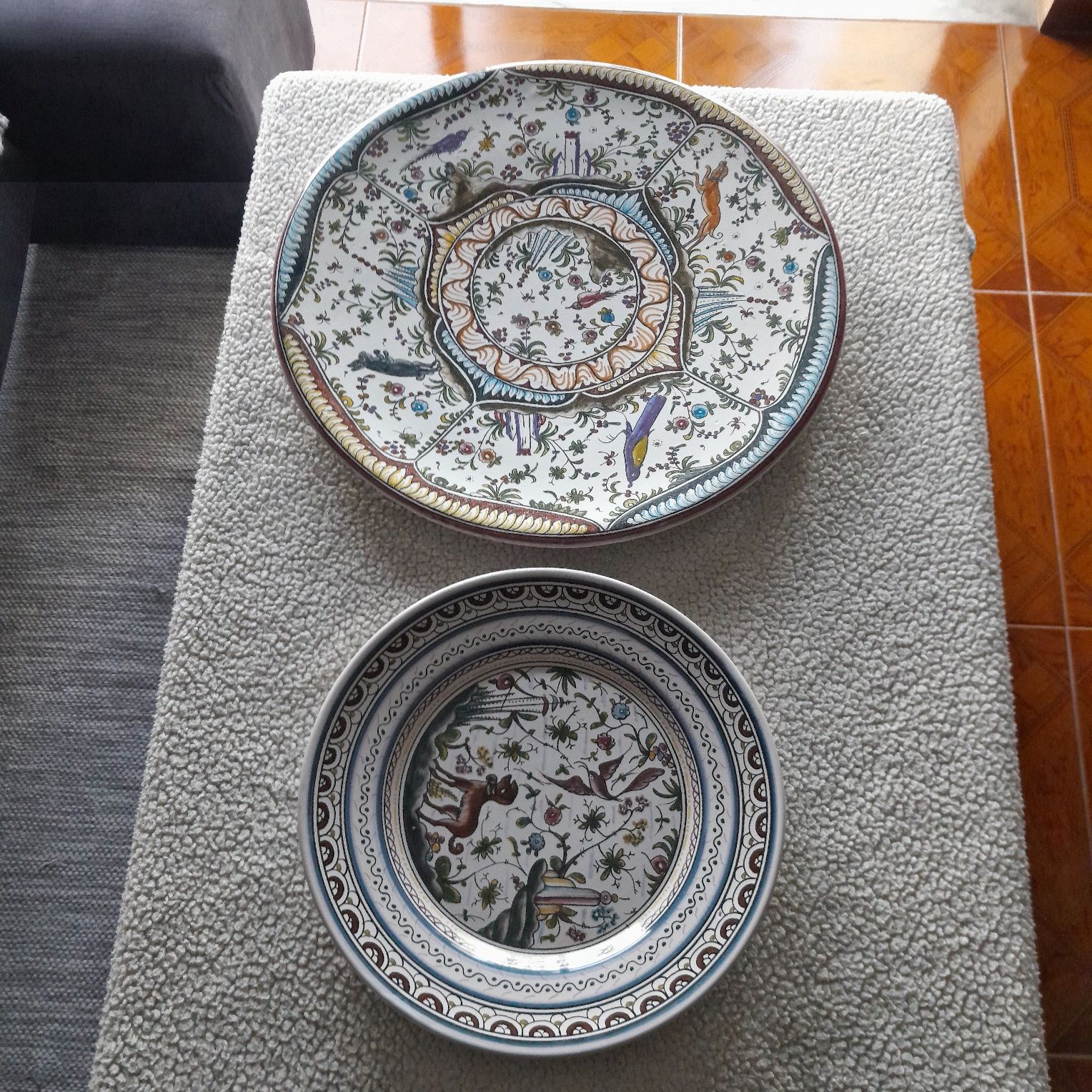 Louças Pratos Cerâmica antiga de Coimbra