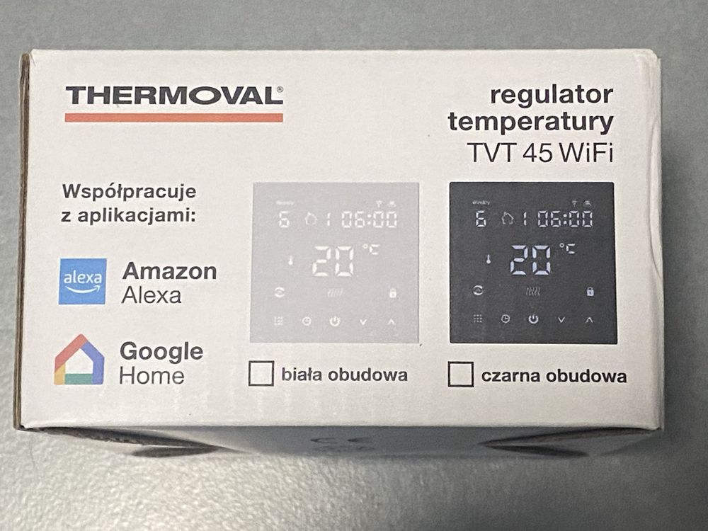 Regulator temperatury Thermoval TVT 45 WiFi biały