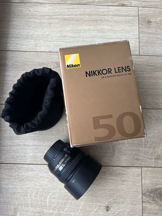 Лінза nikkor lens af s 50mm f 1.4g