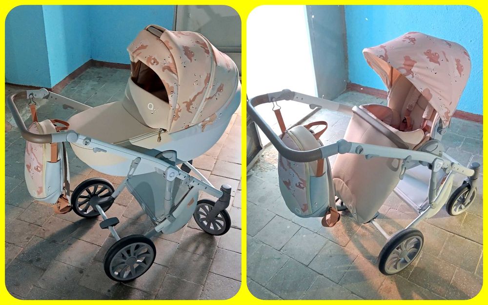 Коляска Anex 05.2023 m/type Desert hide. +Новые подшипники!