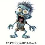 Naklejka dekoracyjna, ZOMBI 3D -szok,motor,samochód,hulajnoga 12,3/9,3