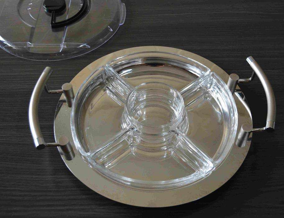 Bandeja para Aperitivos/Couvert (nunca utilizada, REGENT INOX)