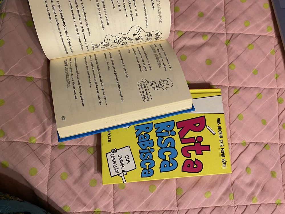 Livro Rita Rabisca vol.1 e 2