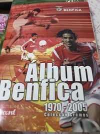 Caderneta cromos album Benfica