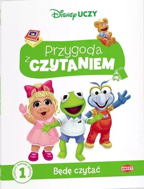 Disney uczy. Przygoda z czytaniem. Poziom 1. Będę czytać