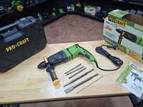 Перфоратор ProCraft 3,2Дж Антивібрац.система + Комплект Бурів Гарантія