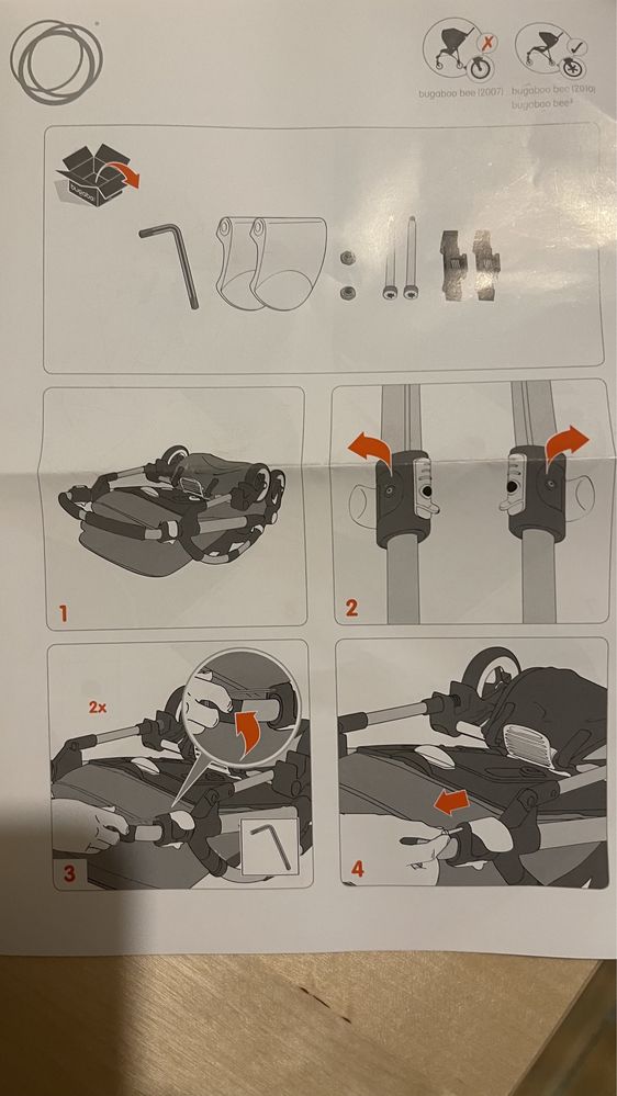 Handle mechanism BUGABOO bee