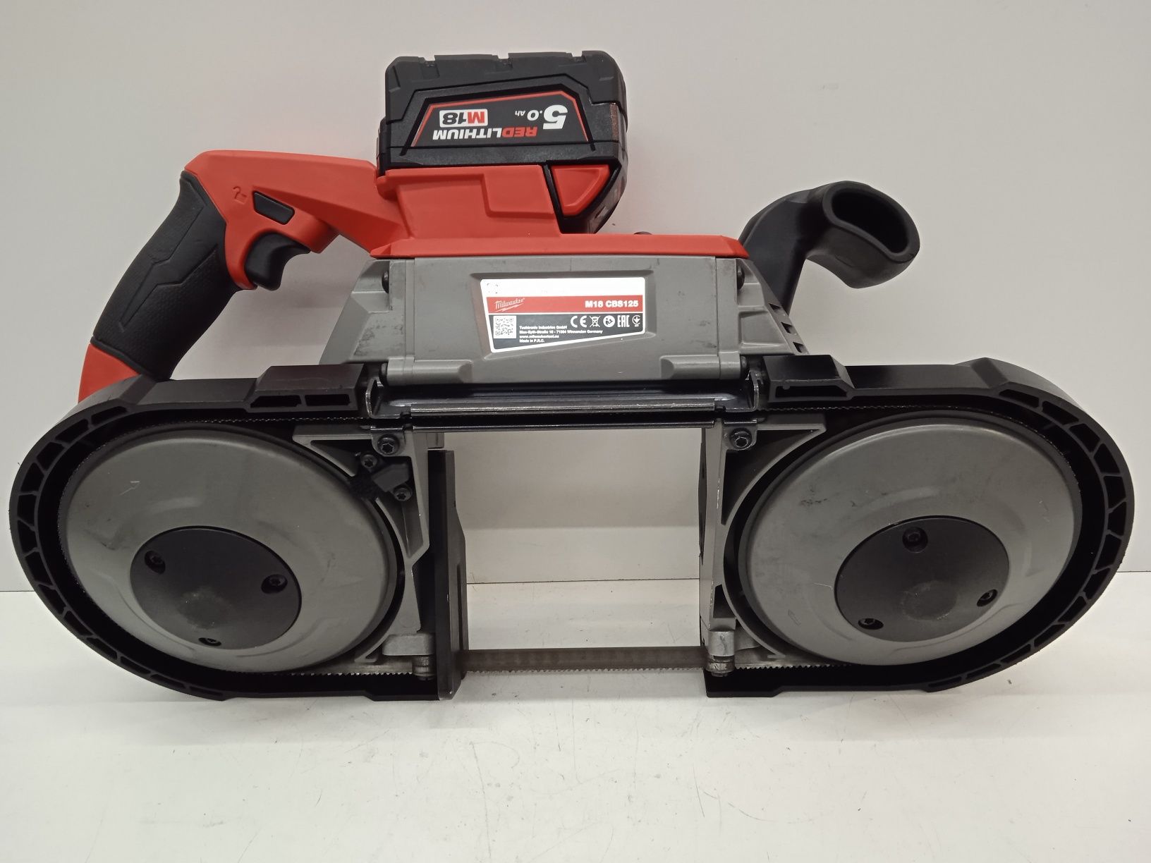 Milwaukee M18 CBS125 Piła Taśmowa Brushless 125x125 5.0Ah 2020r.