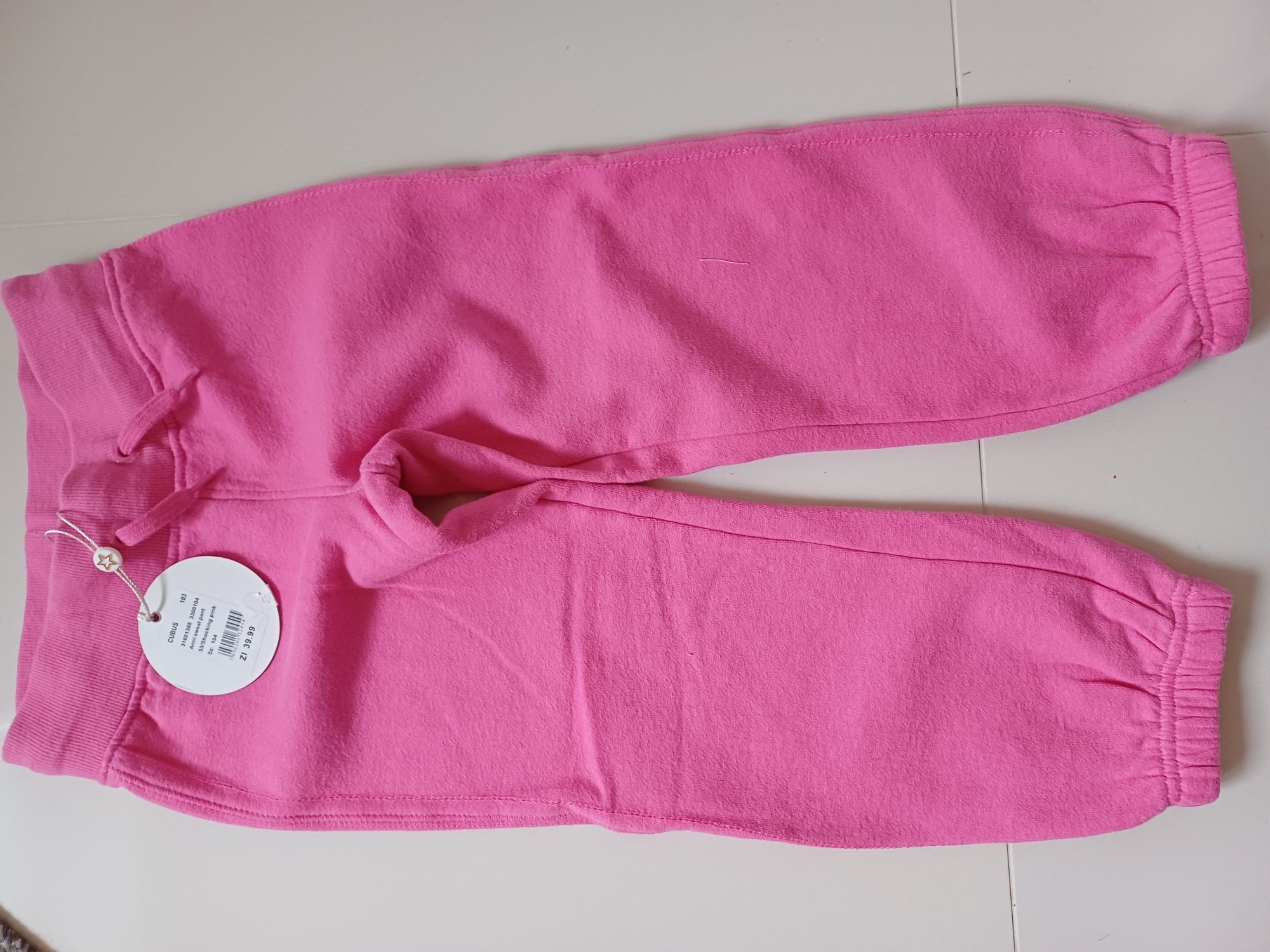 Spodnie dresowe 110 nowe cubus