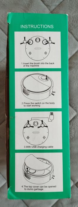 Робот пилосос акумуляторний SWEEPING ROBOT, для сухого прибира