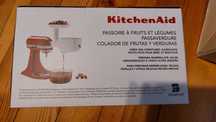 Kitchen Aid - akcesoria do przecierów
