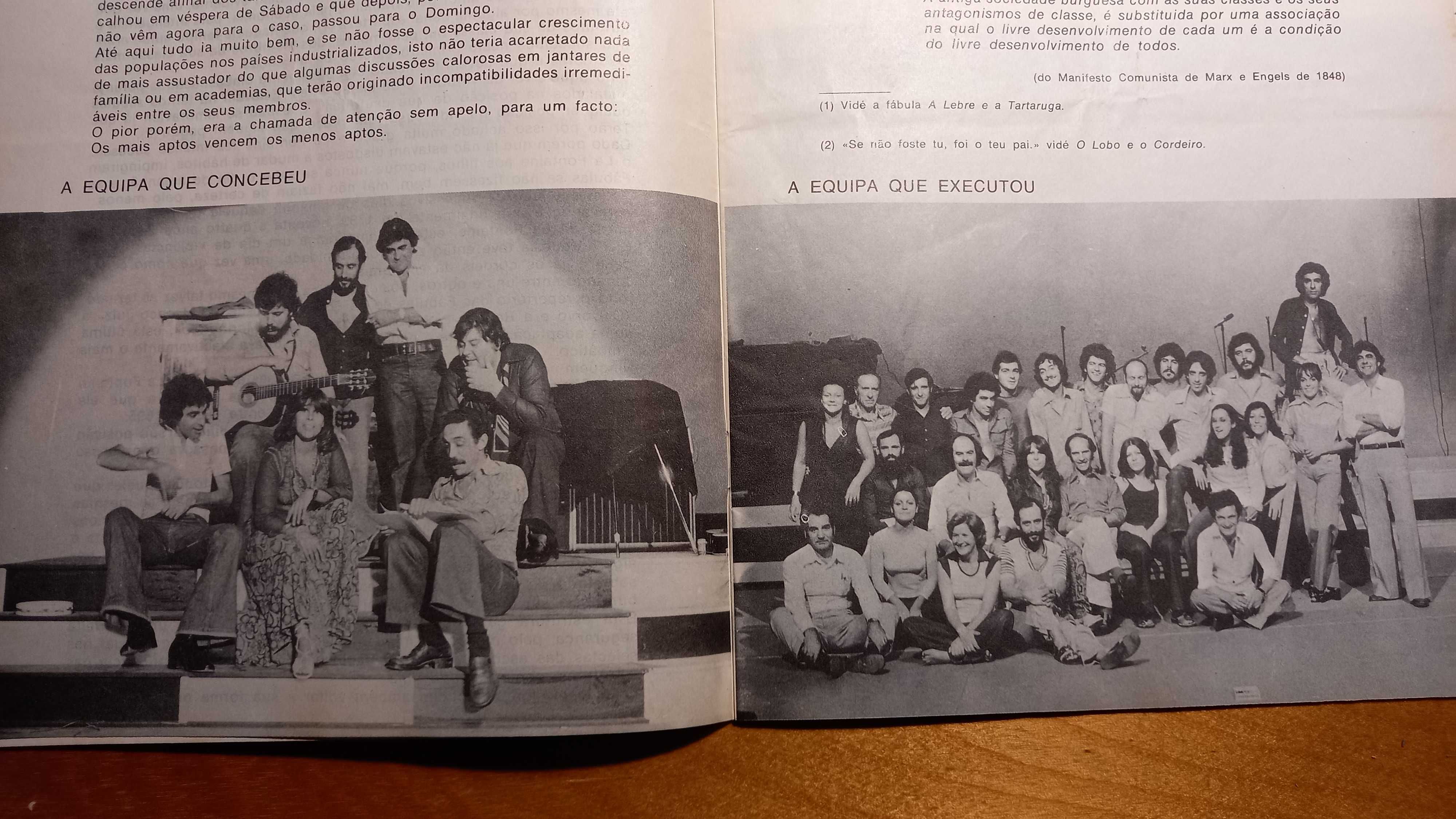 Folhetos de teatro anos 70/80 I