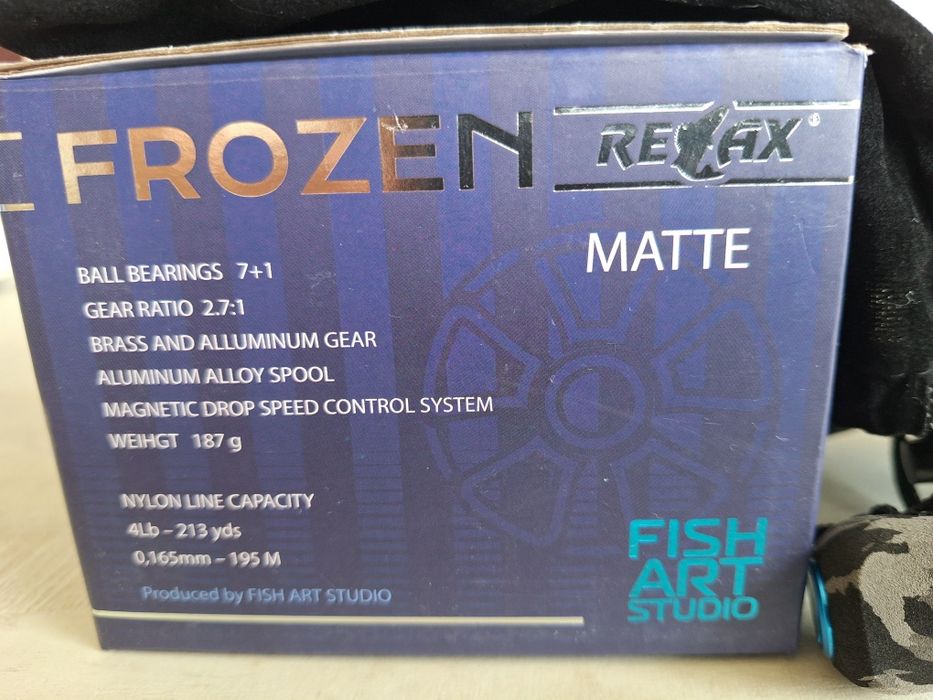 Зимові мультиплікатори Relax Frozen Matte,Zetrix Ursa