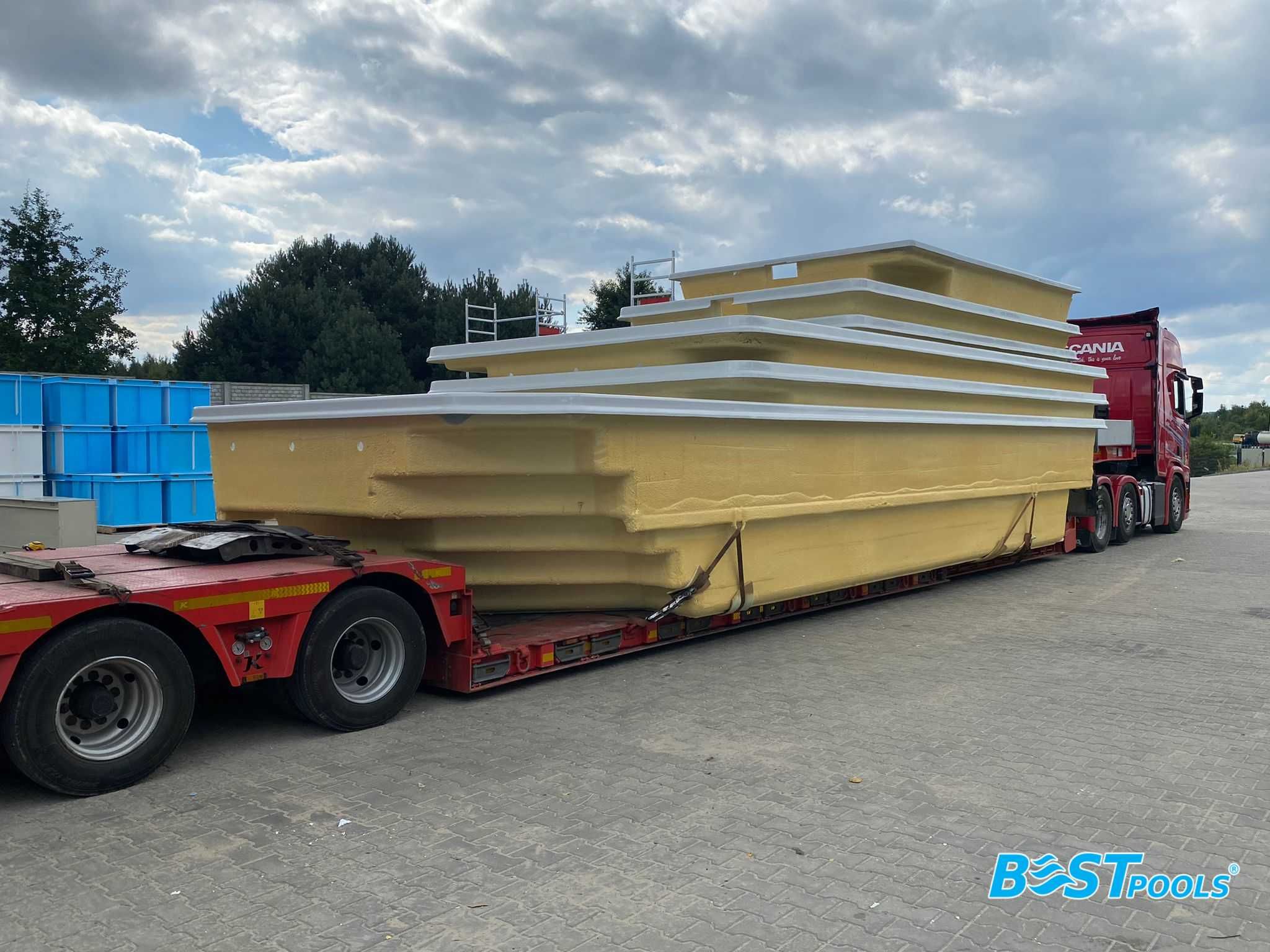 basen SANTORINI 7x3x1.55m z filtracją - producent Bestpools