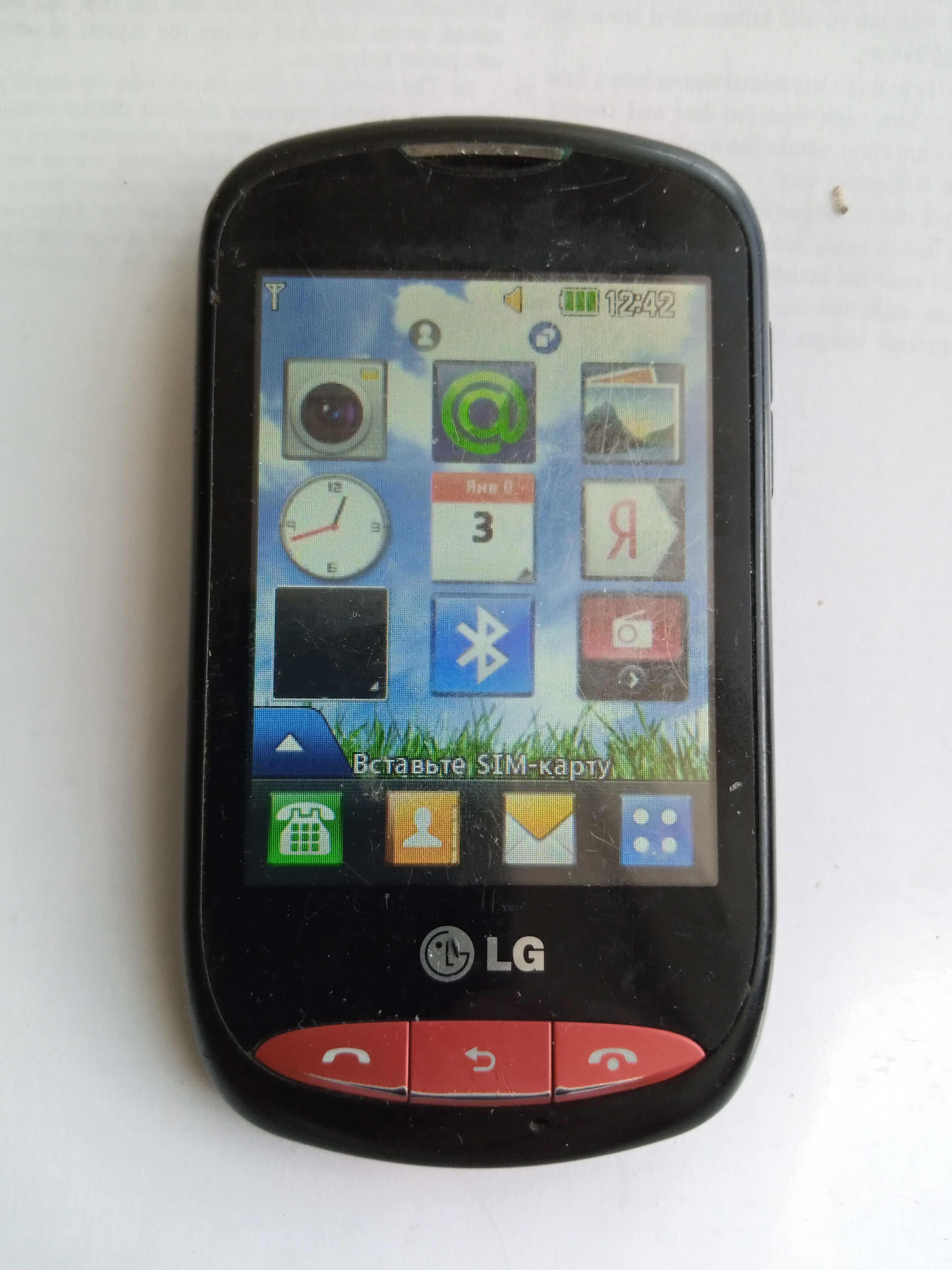 Ретро смартфон LG T310 WiFi 7 см