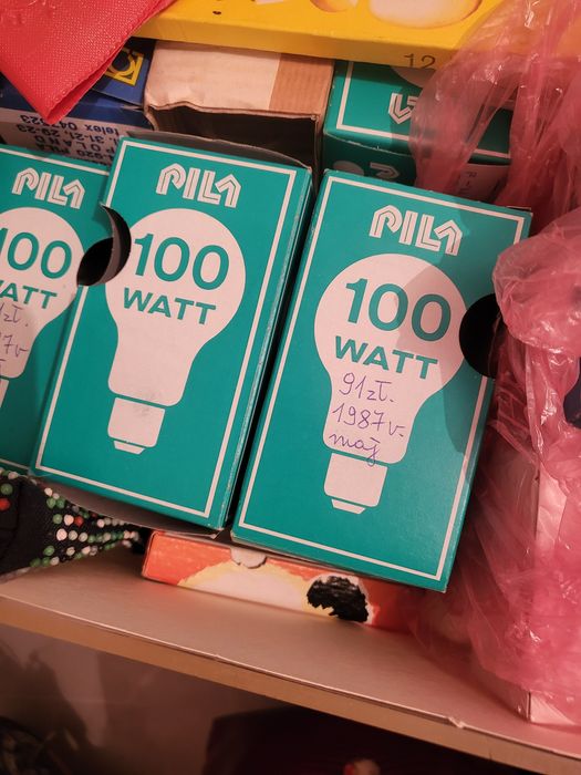 Żarówka PRL 100W