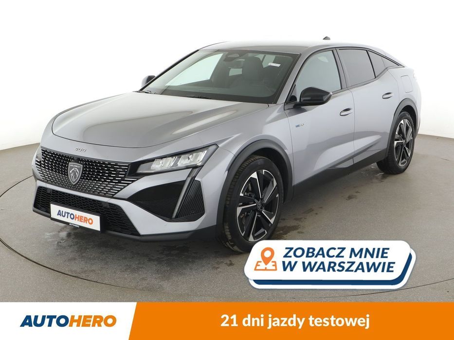 Peugeot 408 PHEV full LED virtual cocpit navi kamera i czujniki parkowania