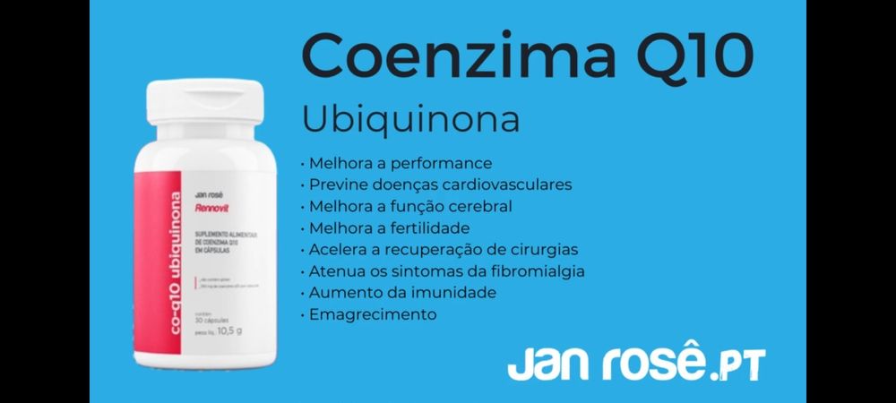 Coenzima Q10 suplemento