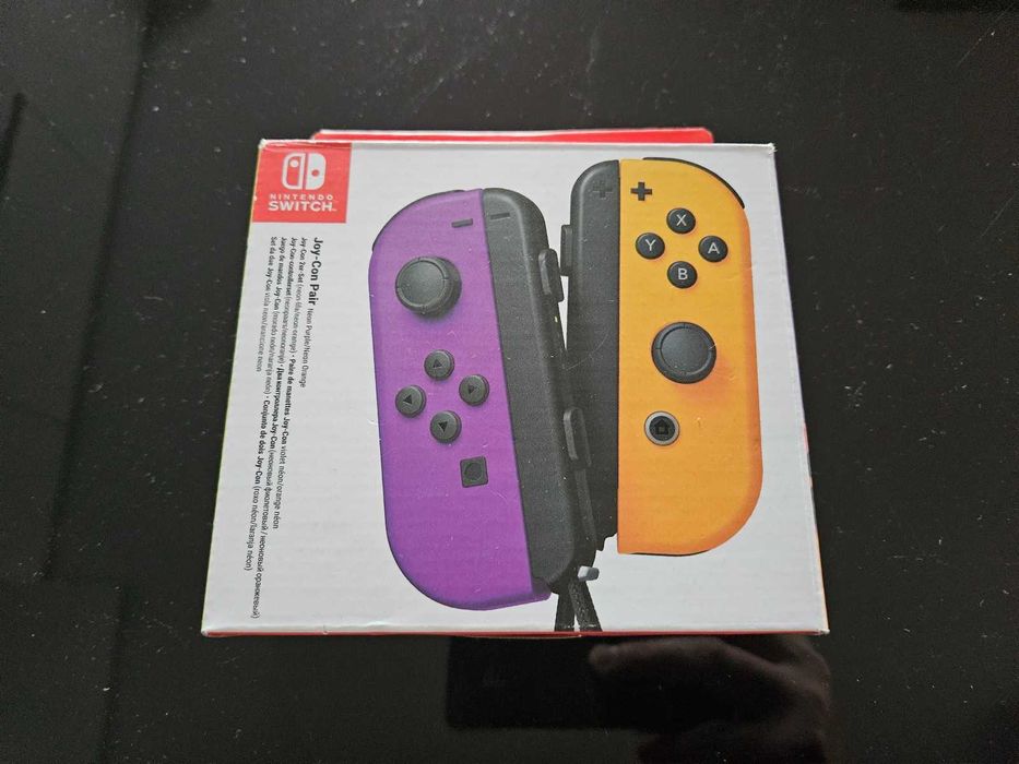 Nintendo Switch Joy con zestaw purpurowo pomarańczowy