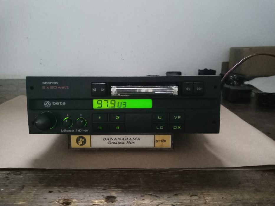 Radio samochodowe VW Beta.