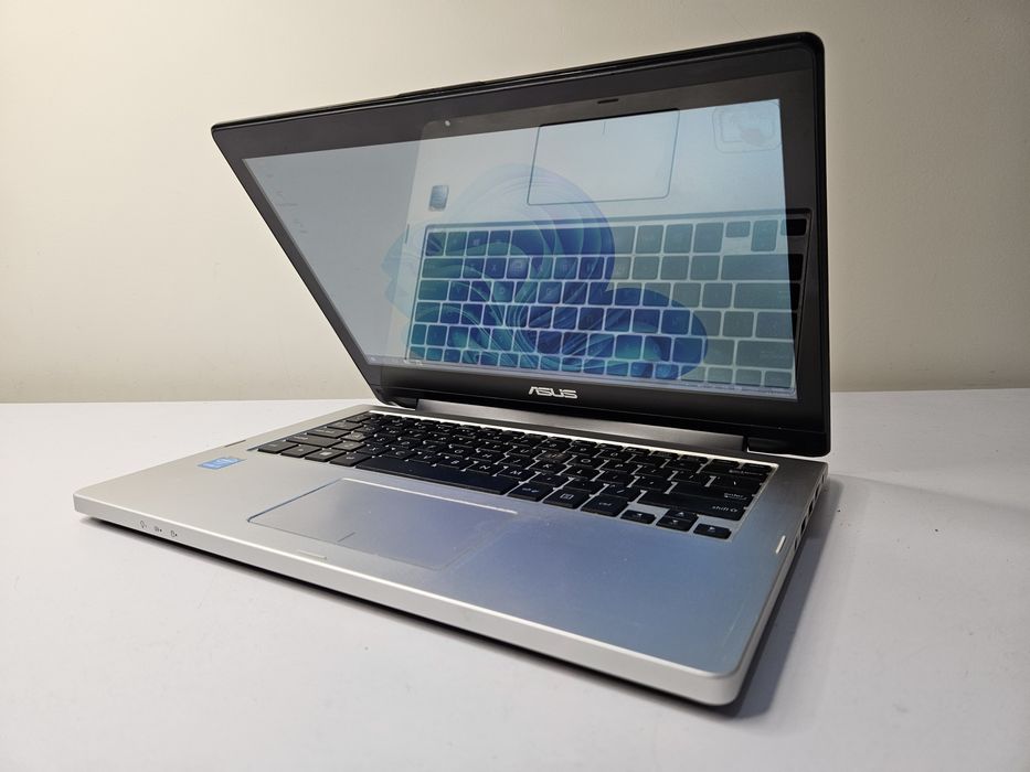 DOTYKOWY Laptop ASUS 4K Core i7 8x3.00|12gb RAM|2W1 jak tablet|GWARAN