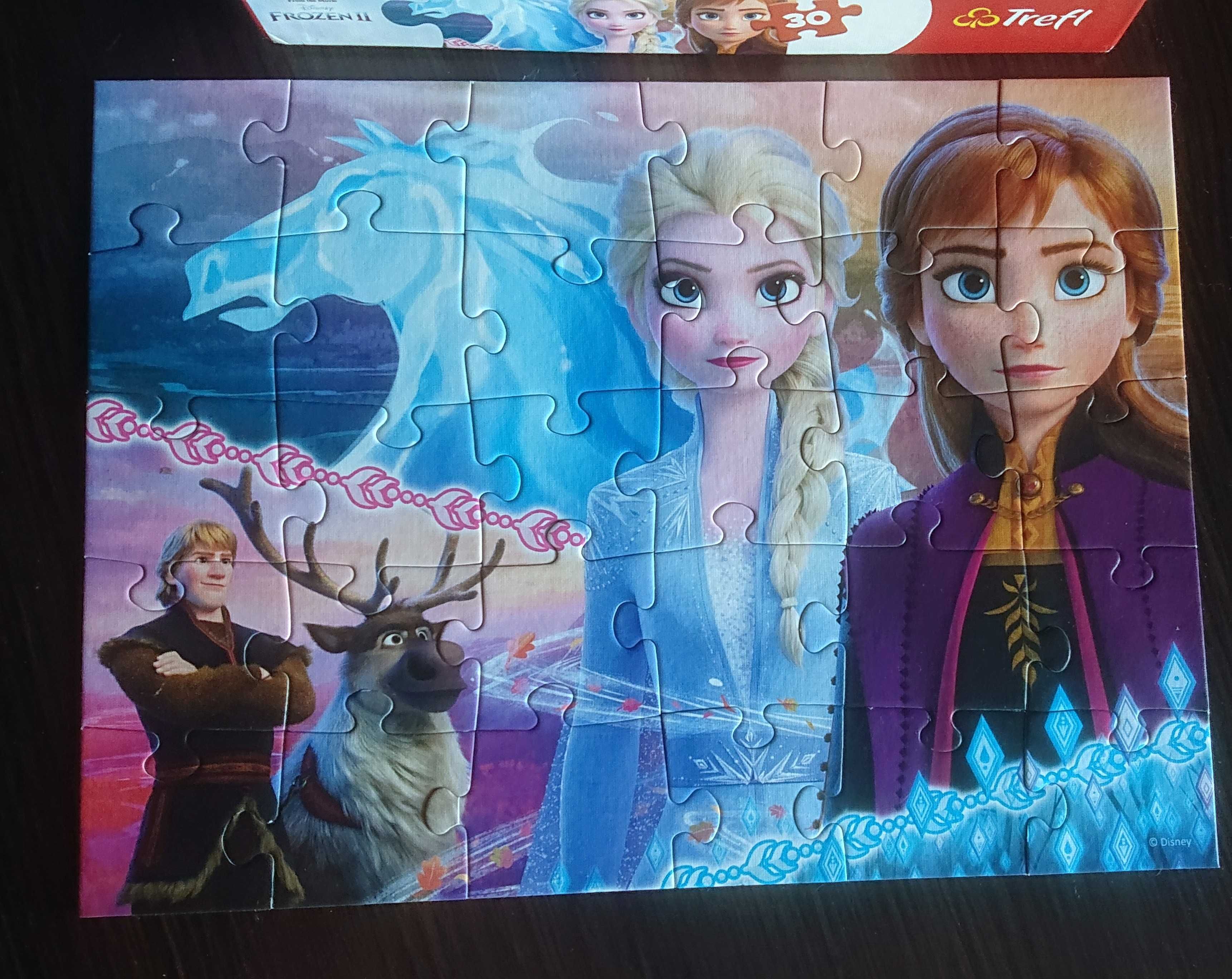 Puzzle Kraina lodu / Elsa i Anna / Trefl / 30 elementów