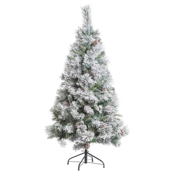Árvore de Natal Premium Efeito Neve (180cm) - Modelo Minnesota com