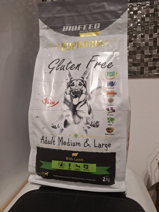 Karma dla psa biofeed euphoria gluten free lamb