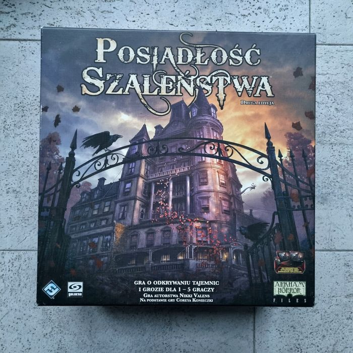 Gra Posiadłość Szaleństwa + dodatek Za Progiem