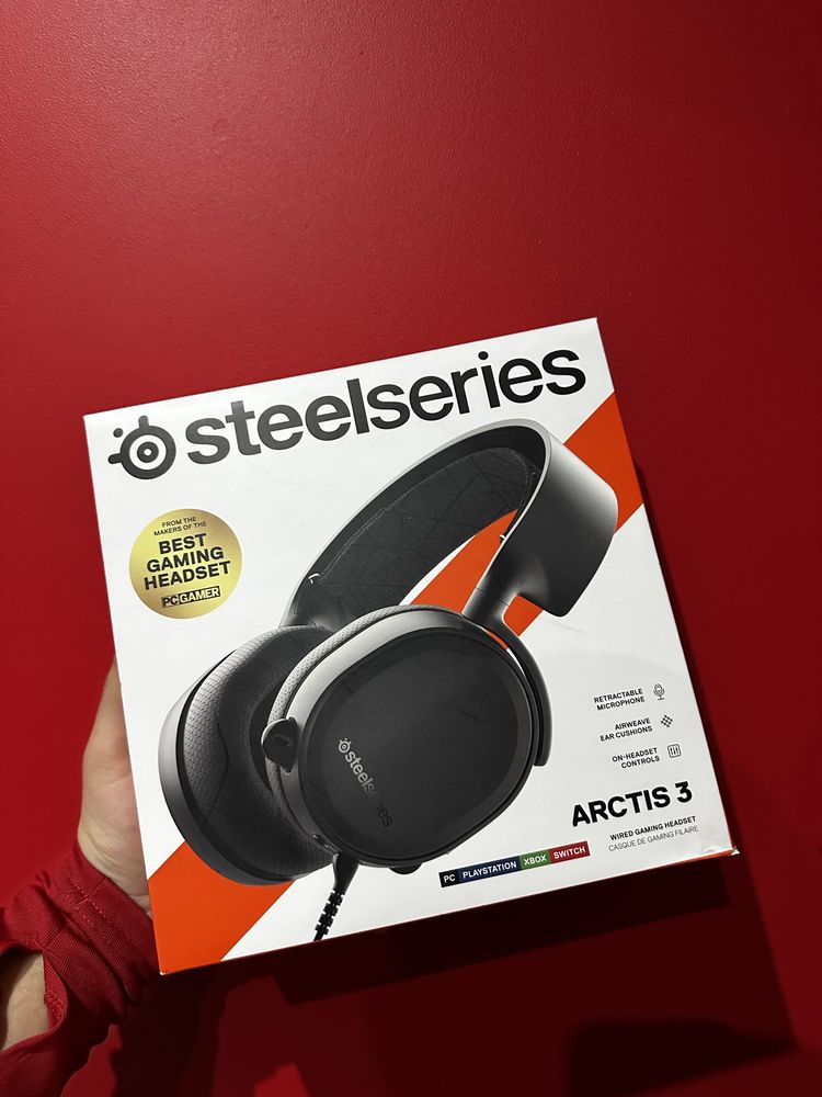 SteelSeries Arctis 3 (czarne)