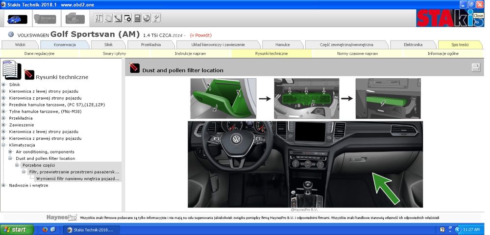 Vivid Workshop Data 2018 Autodata Stakis Technik  HaynesPro PL