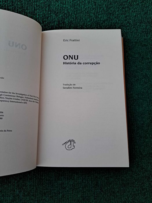ONU - História da Corrupção - Eric Frattini