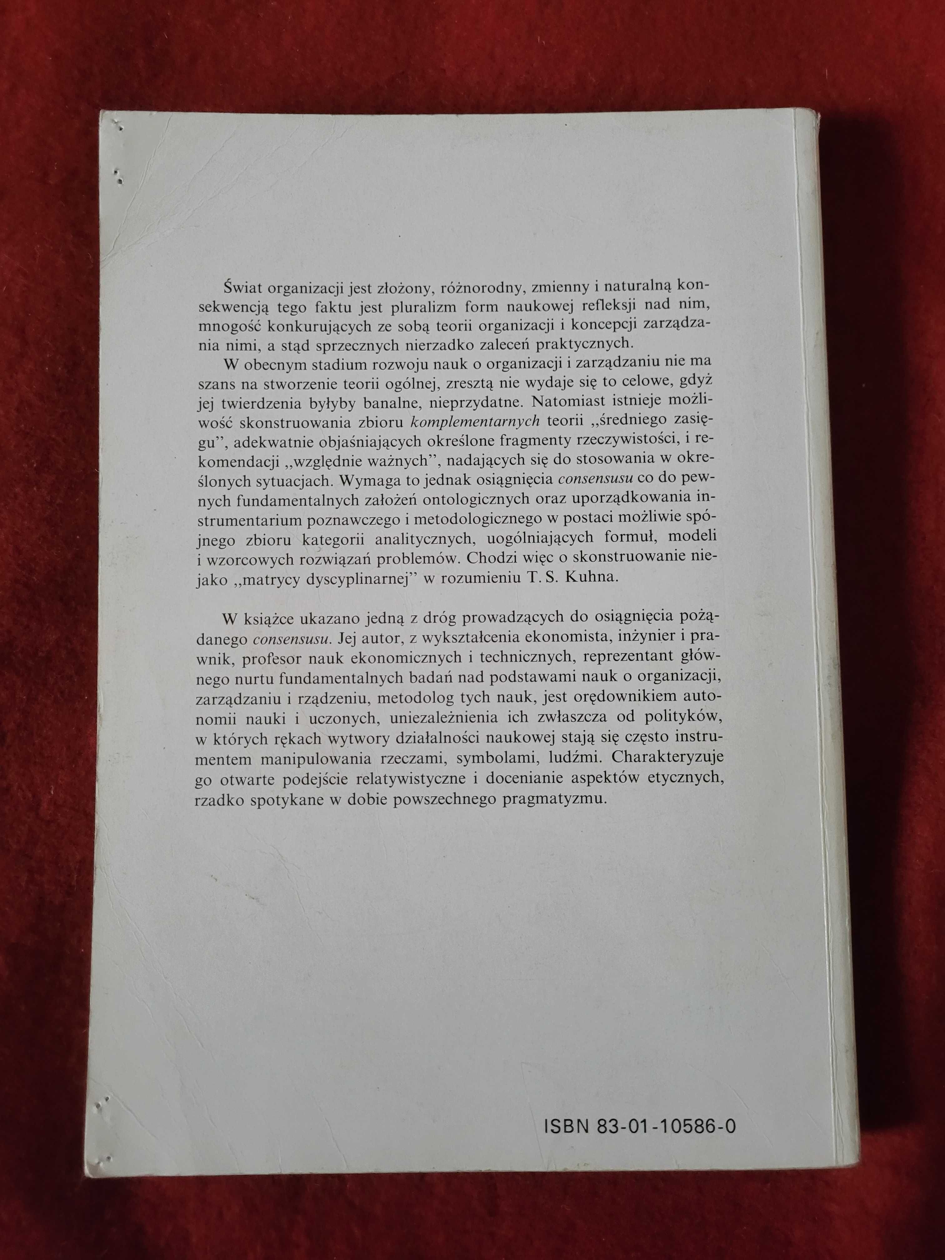 Leszek Krzyżanowski Podstawy nauk o organizacji i zarządzaniu