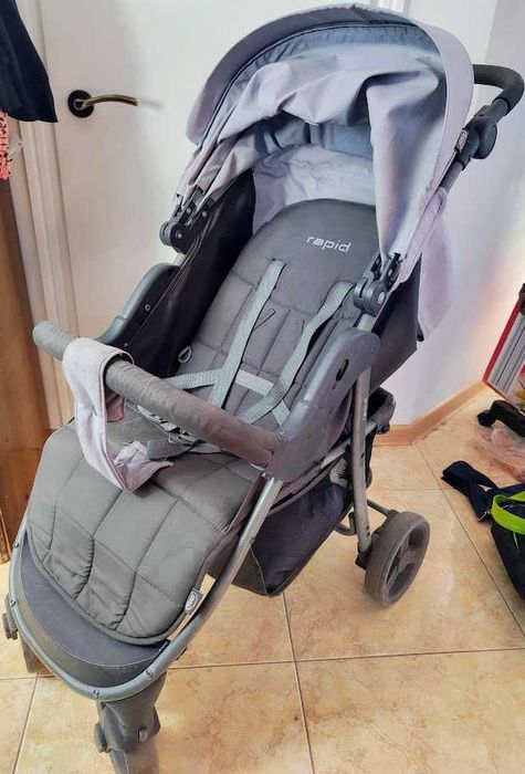 Wózek spacerowy 4baby Rapid fioletowy