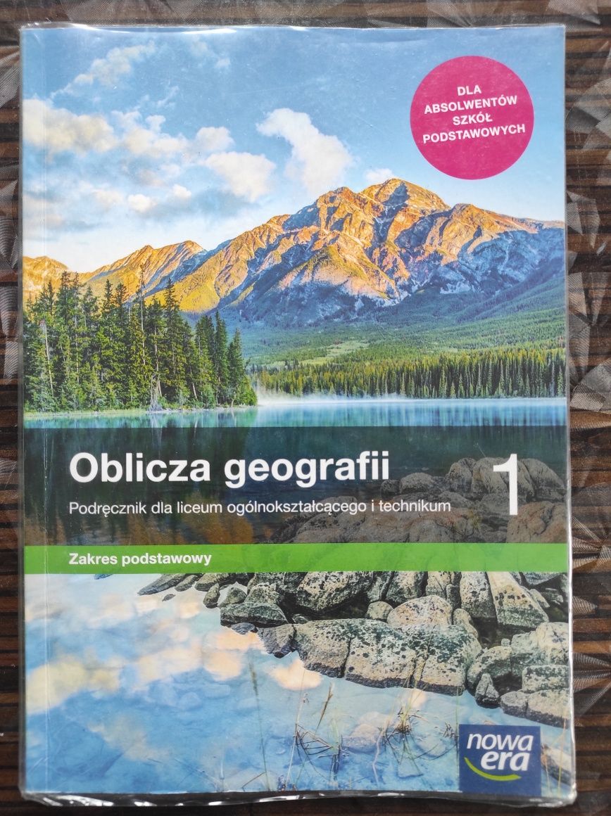 Podręcznik Oblicza geografii zakres podstawowy Nowa era do klasy 1 lic