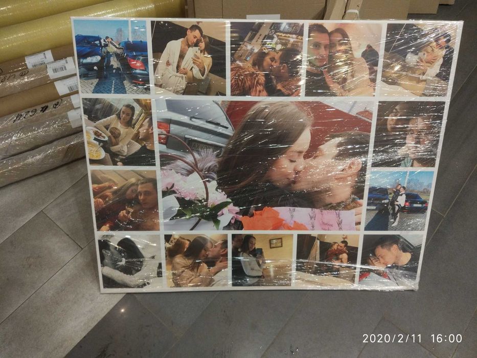 Картина (Фото) на холсте, печать портрета, Коллаж, Поп Арт, Дрим Арт