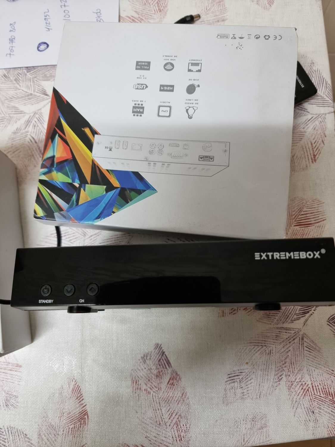 Extremebox Cintilante Satélite /Iptv