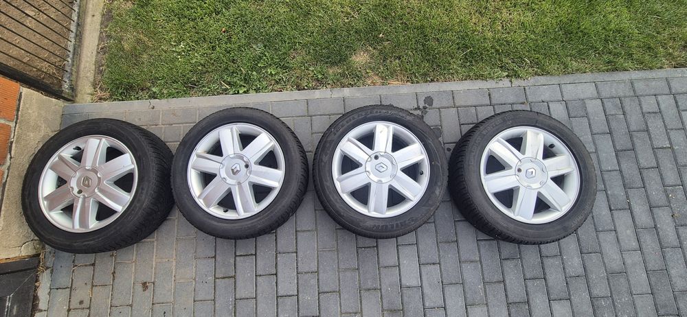 Koła Alufelgi Opony Zimowe 4x100 205/55 16 cali Renault Megane 2
