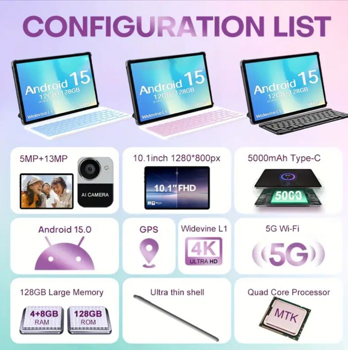 В наличи | Гарантия • Лучший бюджетный паншет crelander w30 pro 12gb