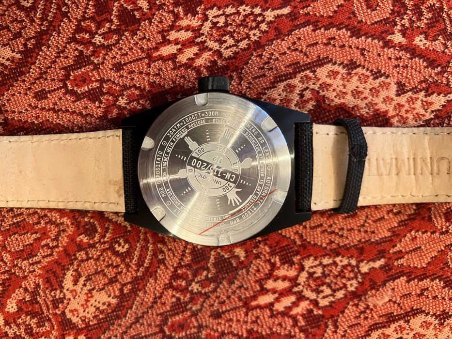 Zegarek Unimatic U2-CN (CZARNY) - limitowana edycja UNIKAT