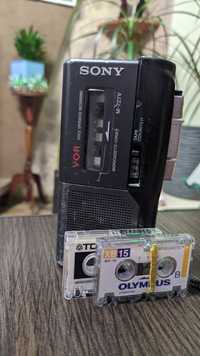 Диктофон кассетный Sony m-727v + 2 кассеты