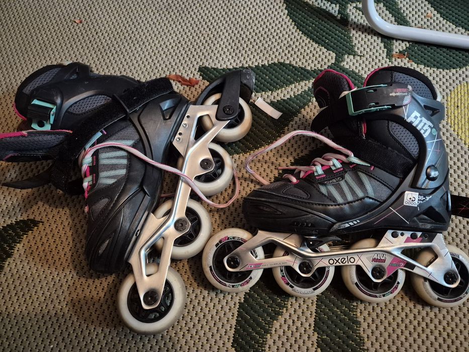 Patins em linha Oxelo COMO NOVOS