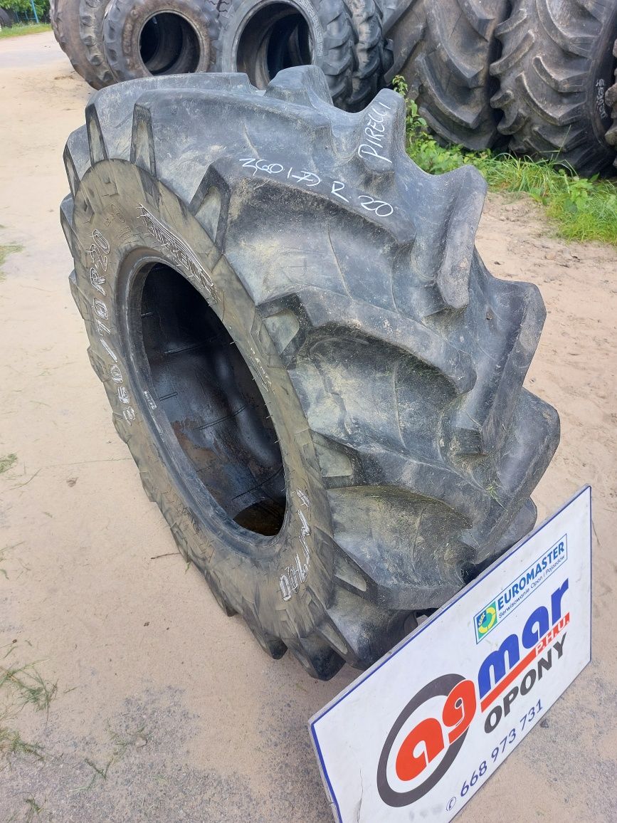 360/70R20 Pirelli opona używana rolnicza