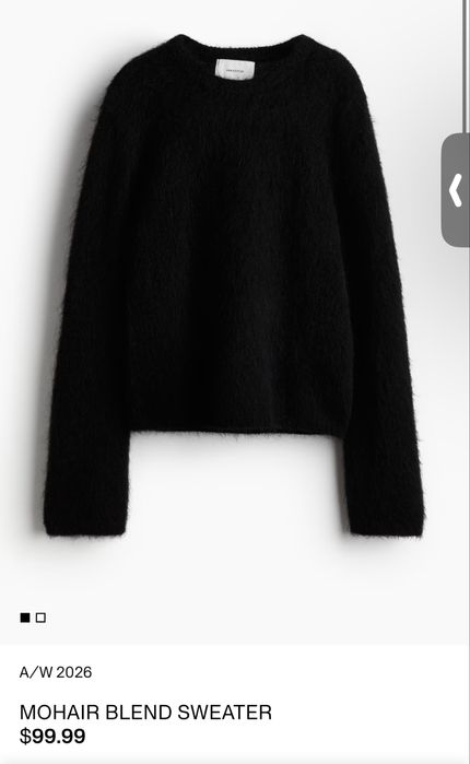 светр H&M 100% вовна