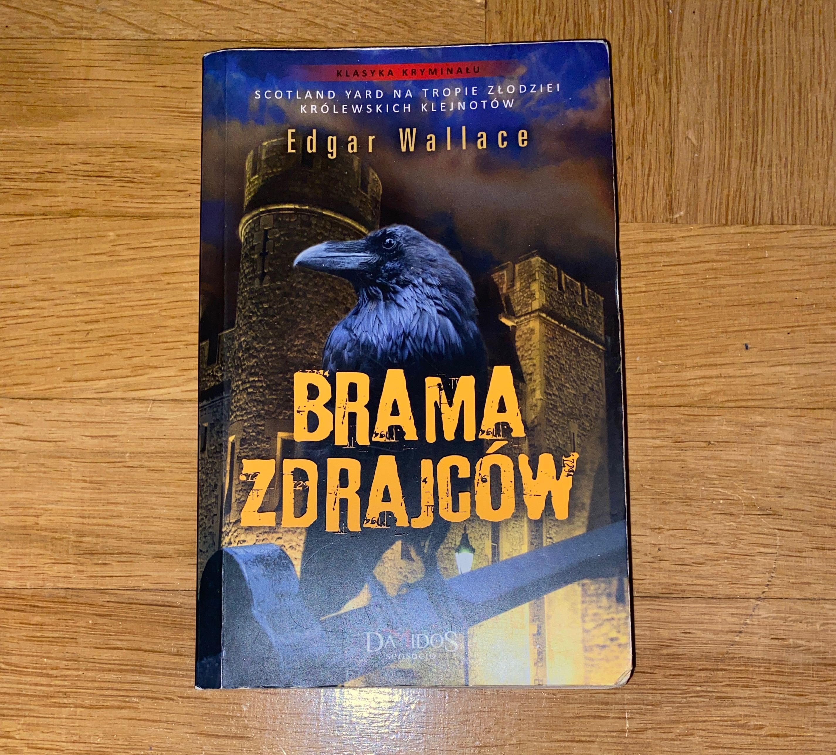 Książka Brama zdrajców Edgar Wallace kryminał Scotland Yard