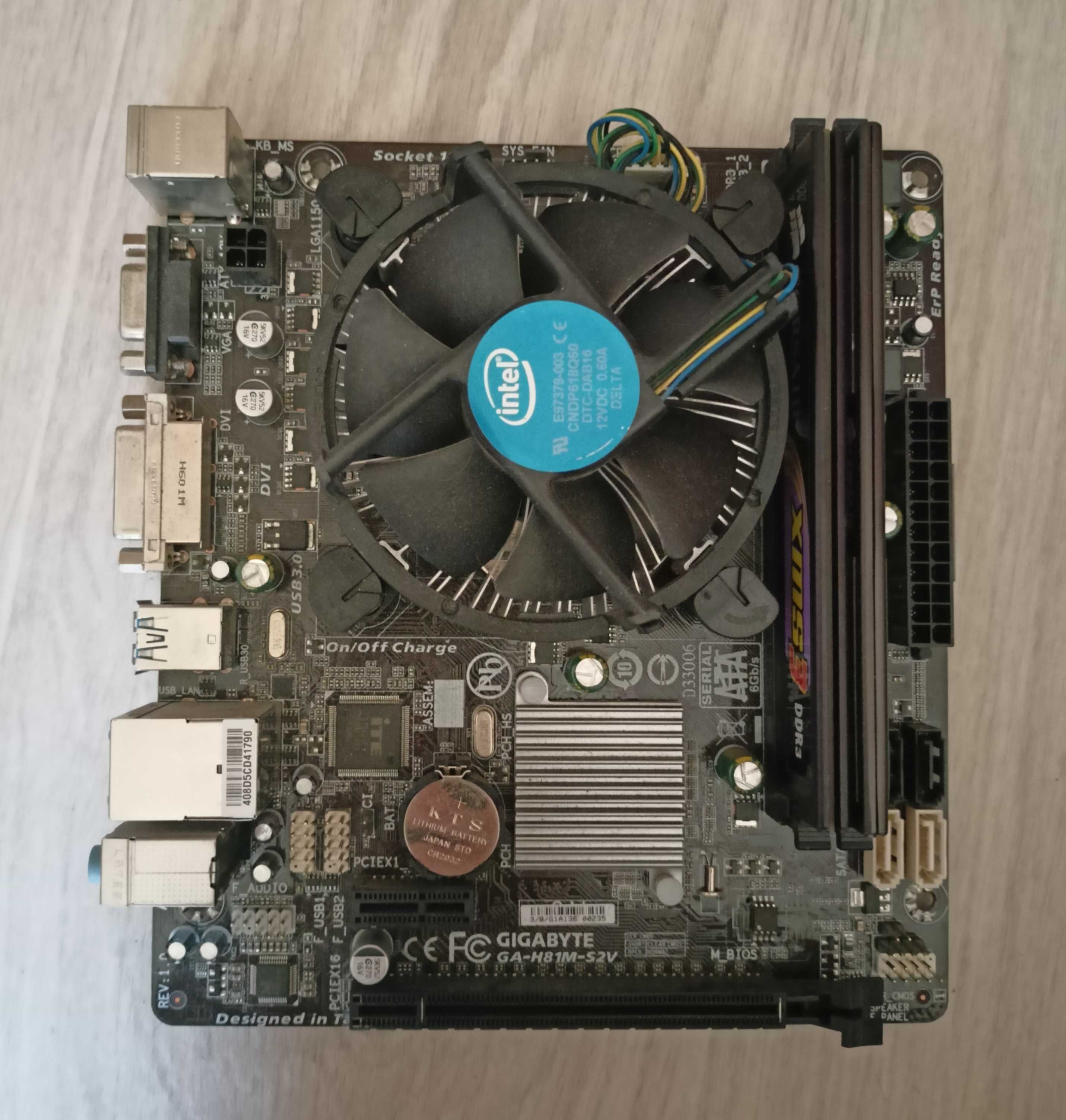 Блоки живлення, материнські плати. Gamemax 400w, Asus P8H61-M, H81M-S2