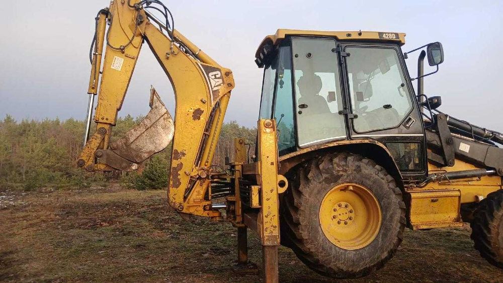 Koparko-ładowarka CAT 428D