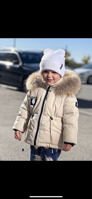 Дитяча парка (набір) , натуральне хутро