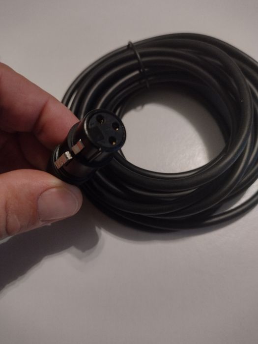 Kabel mikrofonu 3,5mm XLR 5 m
